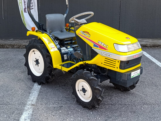 Iseki TC13 Trattore Compatto Ricondizionato 2 Cilindri Diesel 4x4 100% Tagliandato con Arco di Protezione - Garanzia e Consegna in tutta Italia